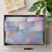 Papier Mousseline Découpage d'anniversaire mariage Iridescente géomé (Cadeau)