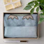 Papier Mousseline Découpage d'aquarelle Owl Cute 22 15x20 (Cadeau)