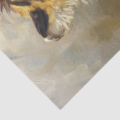 Papier Mousseline Découpage d'art de Rockstar Tiger Animal (Détail)