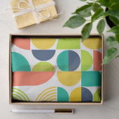 Papier Mousseline Découpage d'art moderne rétro Abstrait du milieu d (Cadeau)