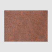 Papier Mousseline Découpage d'aspect métallique rouillé (Recto)