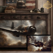 Découpage d'avion vintage