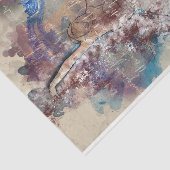 Papier Mousseline Découpage de ballet de l'école d'art (Détail)