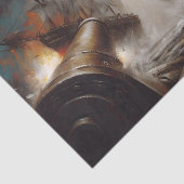 Papier Mousseline Découpage de bataille de la marine (Détail)