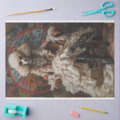 Papier Mousseline Découpage de caniche standard de Bohême (Artisanat)