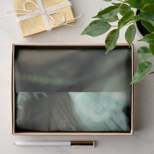 Papier Mousseline Découpage de cauchemar gothique émeraude (Cadeau)