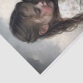 Papier Mousseline Découpage de cerf Hug (Détail)