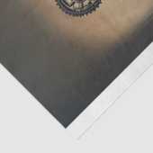 Papier Mousseline Découpage de chameau de vapeur heureux (Détail)