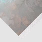 Papier Mousseline Découpage de chat bleu Turquoise Whimsical (Détail)