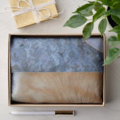 Papier Mousseline Découpage de chat de tabby à cuire orange (Cadeau)