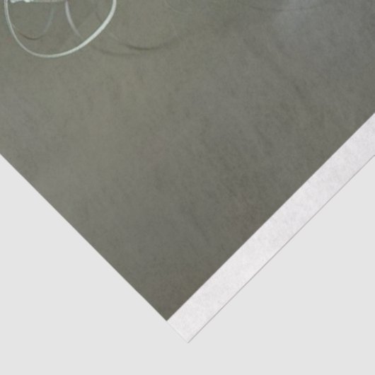 Papier Mousseline Découpage de chat Whimsical français (Détail)