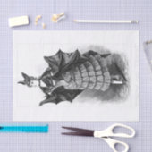 Papier Mousseline Découpage de chauve-souris costumée de l'Halloween (Artisanat)