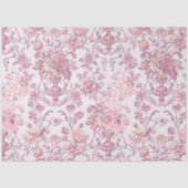 Papier Mousseline Découpage de chinoiserie rose clair (Recto)