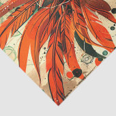 Papier Mousseline Découpage de coq Steampunk mécanique (Détail)