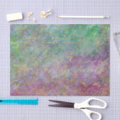 Papier Mousseline Découpage de couleurs Peacock Abstrait turquoise e (Artisanat)