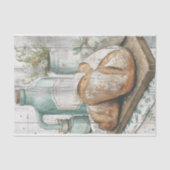 PAPIER MOUSSELINE DÉCOUPAGE DE CUISINE DE PAYS (Recto)