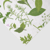 Papier Mousseline Découpage de cuisine Herbs (Détail)