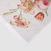 Papier Mousseline Découpage de découpage d'agencement de fleurs flor (Détail)