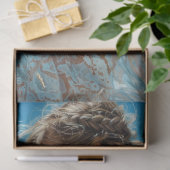 Papier Mousseline Découpage de douche de maternité en dentelle blanc (Cadeau)