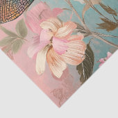 PAPIER MOUSSELINE DÉCOUPAGE DE DRAGONFLY ENCHANTÉE (Détail)
