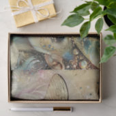PAPIER MOUSSELINE DÉCOUPAGE DE FÉES FANTAISISTES (Cadeau)