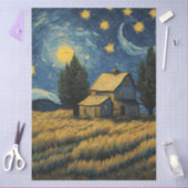 Papier Mousseline Découpage de ferme rustique (Artisanat)