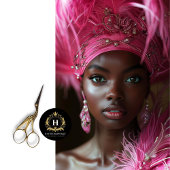 Papier Mousseline Découpage de flamme rose en plumes