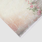 Papier Mousseline Découpage de fleurs de jardin (Détail)