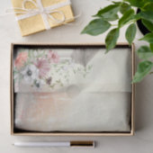 Papier Mousseline Découpage de fleurs de jardin (Cadeau)