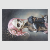 Papier Mousseline Découpage de fleurs victoriennes (Recto)