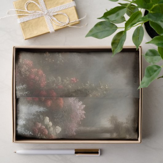 Papier Mousseline Découpage de flux de jardin (Cadeau)