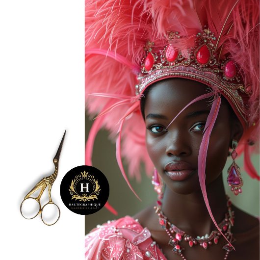 Papier Mousseline Découpage de glamour à plumes roses