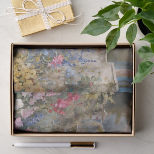 Papier Mousseline Découpage de jardin enchanté (Cadeau)