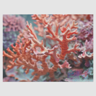Papier Mousseline Découpage de la barrière de corail