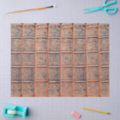 Papier Mousseline Découpage de la bibliothèque de livres beiges  (Artisanat)