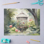 Papier Mousseline Découpage de la cage d'oiseaux victorienne (Artisanat)