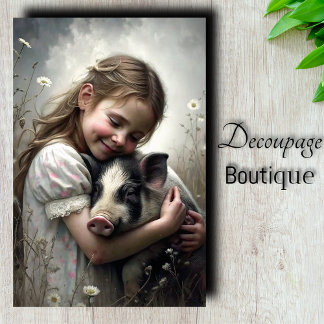 Papier Mousseline Découpage de la cartouche de porc