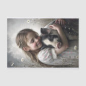 Papier Mousseline Découpage de la cartouche de porc (Recto)