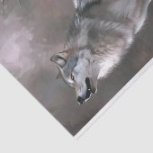 Papier Mousseline Découpage de la chanson d'hiver (Détail)