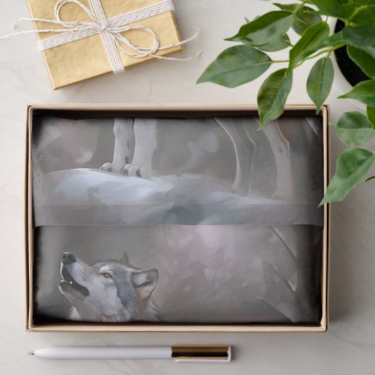 Papier Mousseline Découpage de la chanson d'hiver (Cadeau)