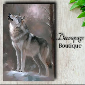 Papier Mousseline Découpage de la chanson d'hiver