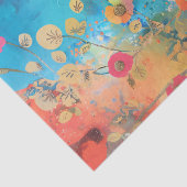 Papier Mousseline Découpage de la Chouette d'art pop (Détail)