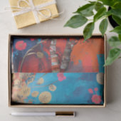 Papier Mousseline Découpage de la Chouette d'art pop (Cadeau)