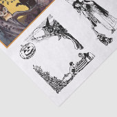 Papier Mousseline Découpage de la collection Halloween (Détail)