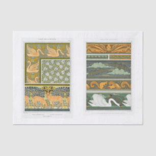 Papier Mousseline Découpage de la collection Swan Stag Bat