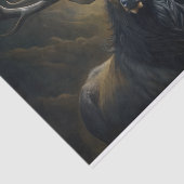 Papier Mousseline Découpage de la couronne de tempête (Détail)