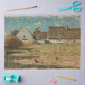 Papier Mousseline Découpage de la ferme vintage (Artisanat)