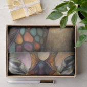 Papier Mousseline Découpage de la girafe en verre tendu (Cadeau)