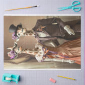 Papier Mousseline Découpage de la mariée de Giraffe (Artisanat)