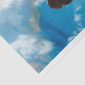 Papier Mousseline Découpage de la nage de cochon de plage (Détail)